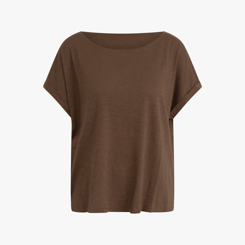 1/2 Boxyshirt uni | oliv