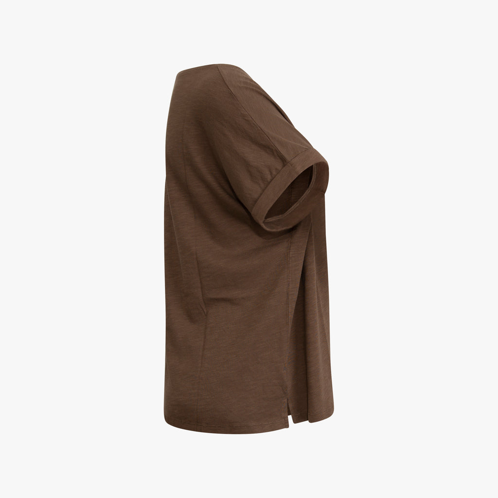 1/2 Boxyshirt uni | oliv