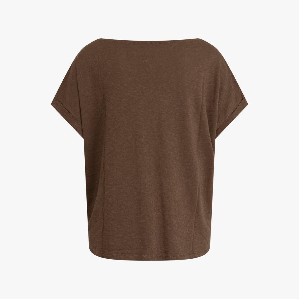 1/2 Boxyshirt uni | oliv