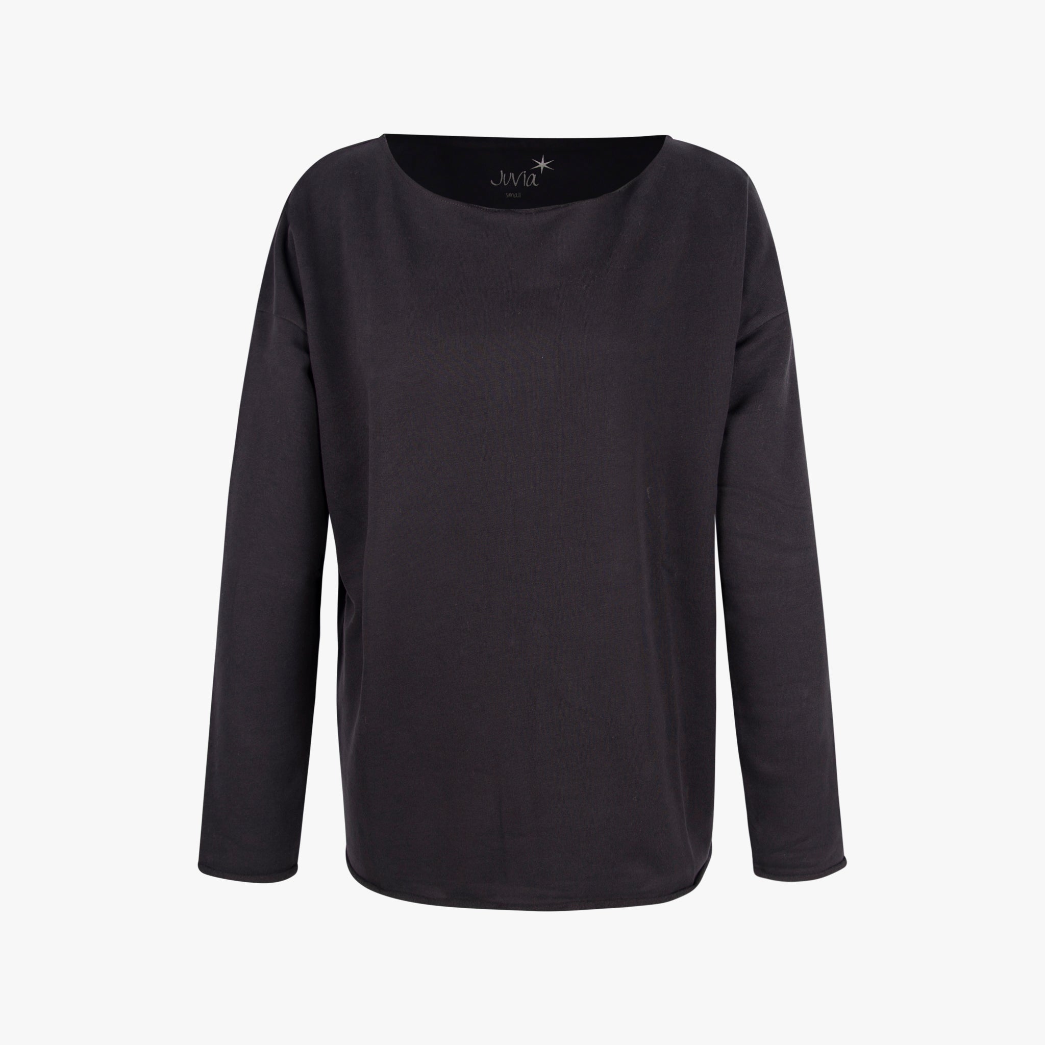 juvia Sweater uni | schwarz