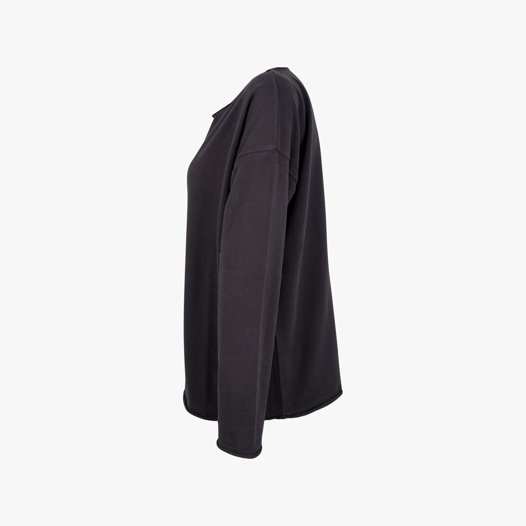 juvia Sweater uni | schwarz