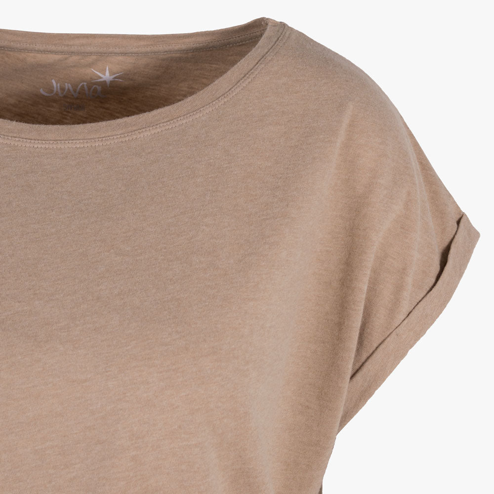 Juvia Boxyshirt uni | hellbraun