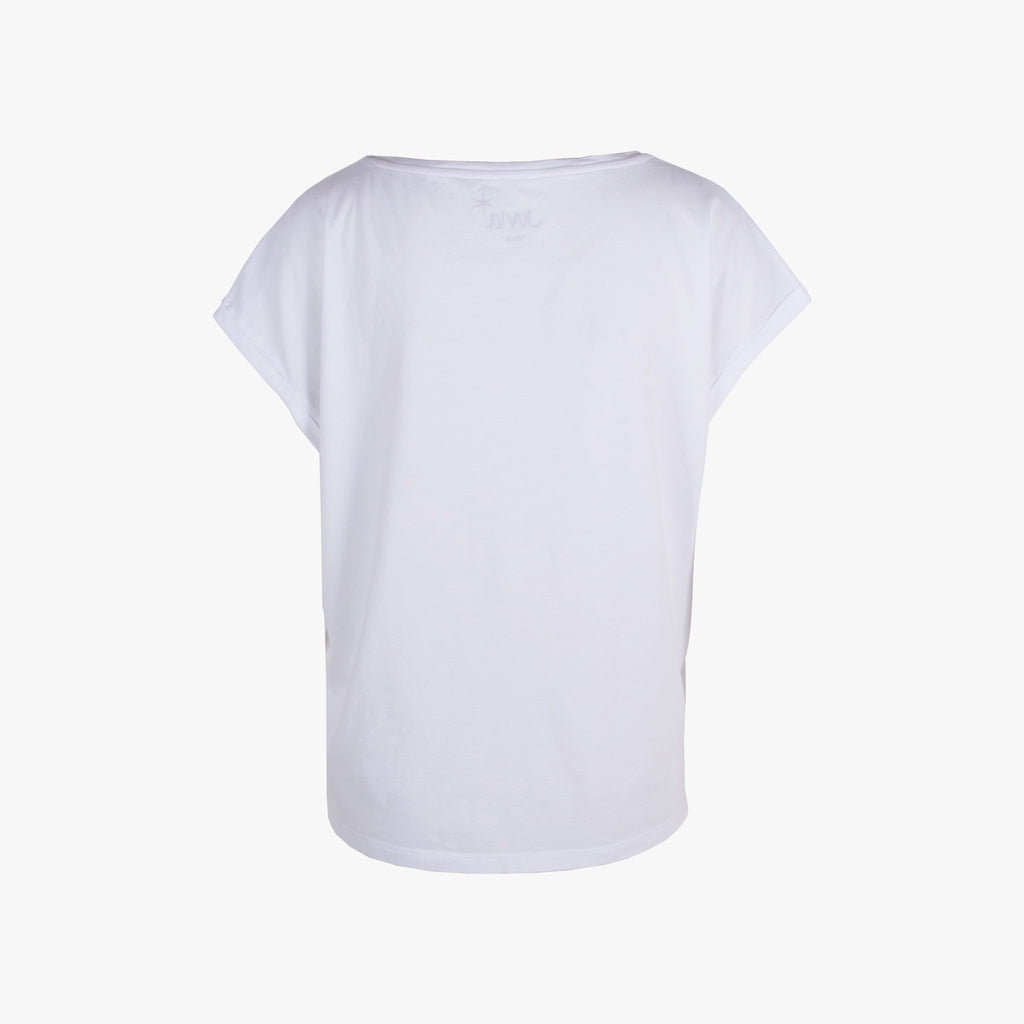 Juvia Boxyshirt uni | weiß