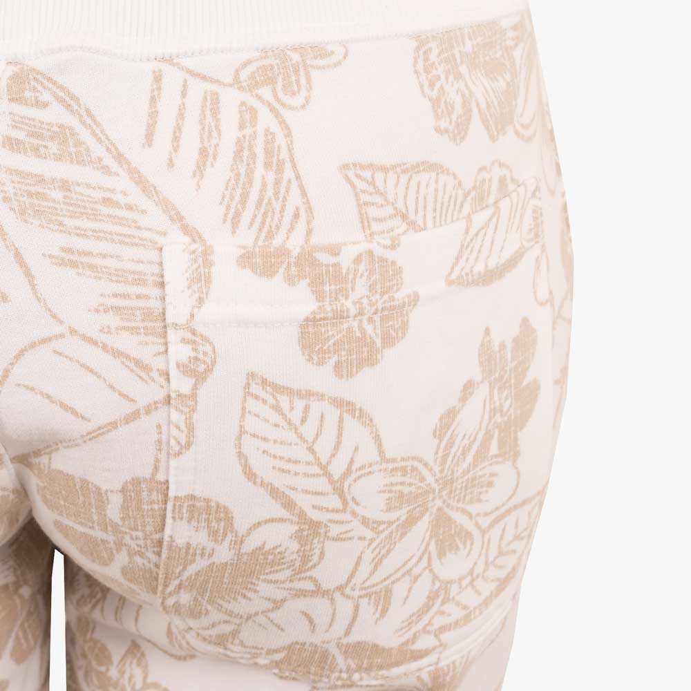 Juvia Hose Hawaiiprint | weiß
