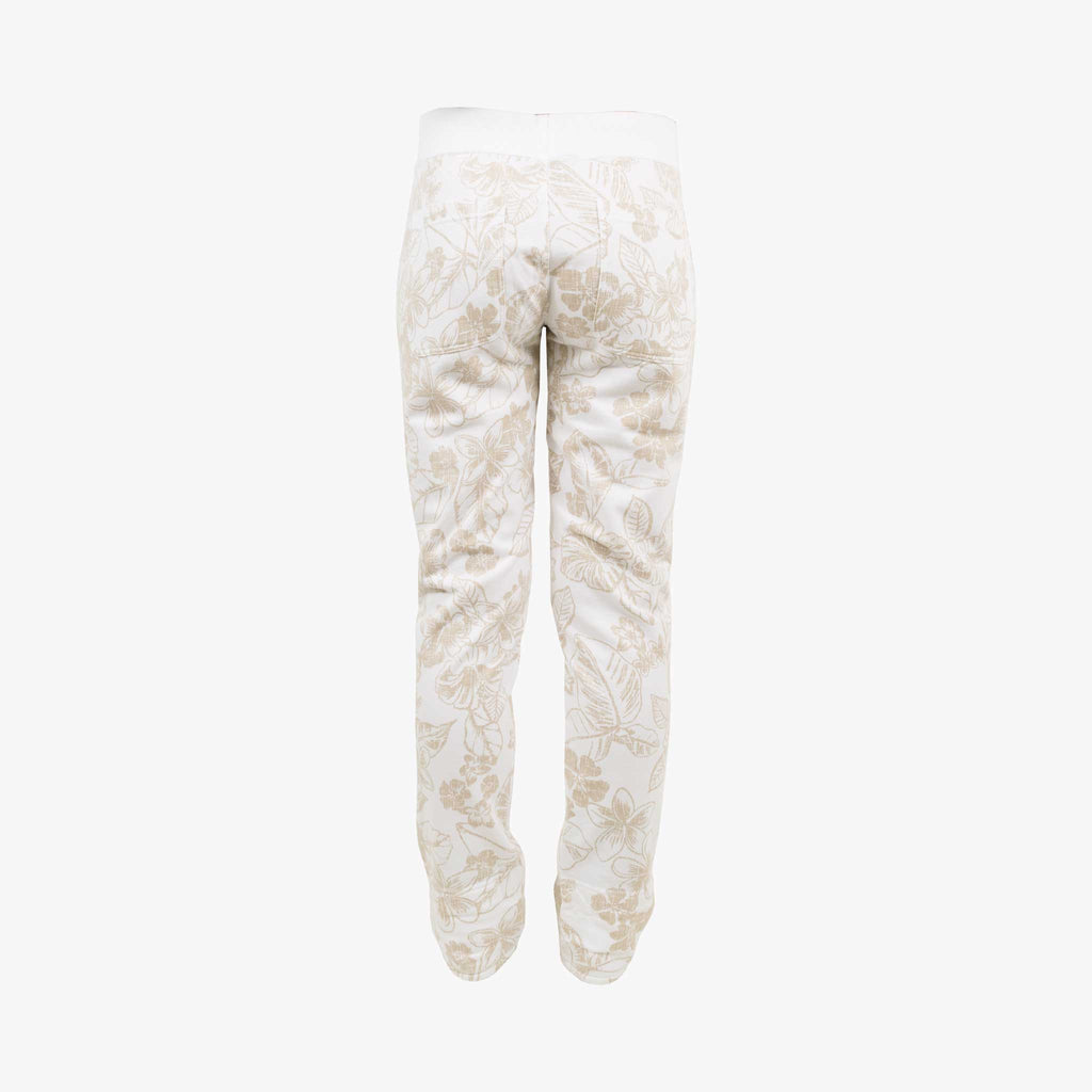Juvia Hose Hawaiiprint | weiß