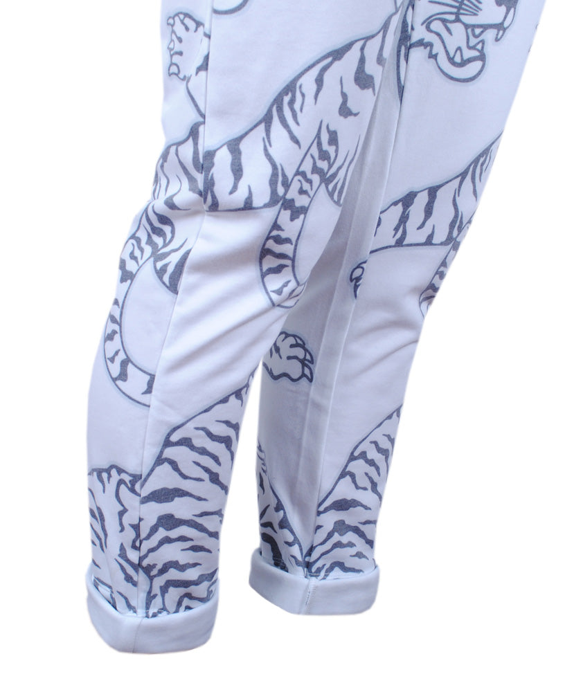 Hose Tigerprint | weiß