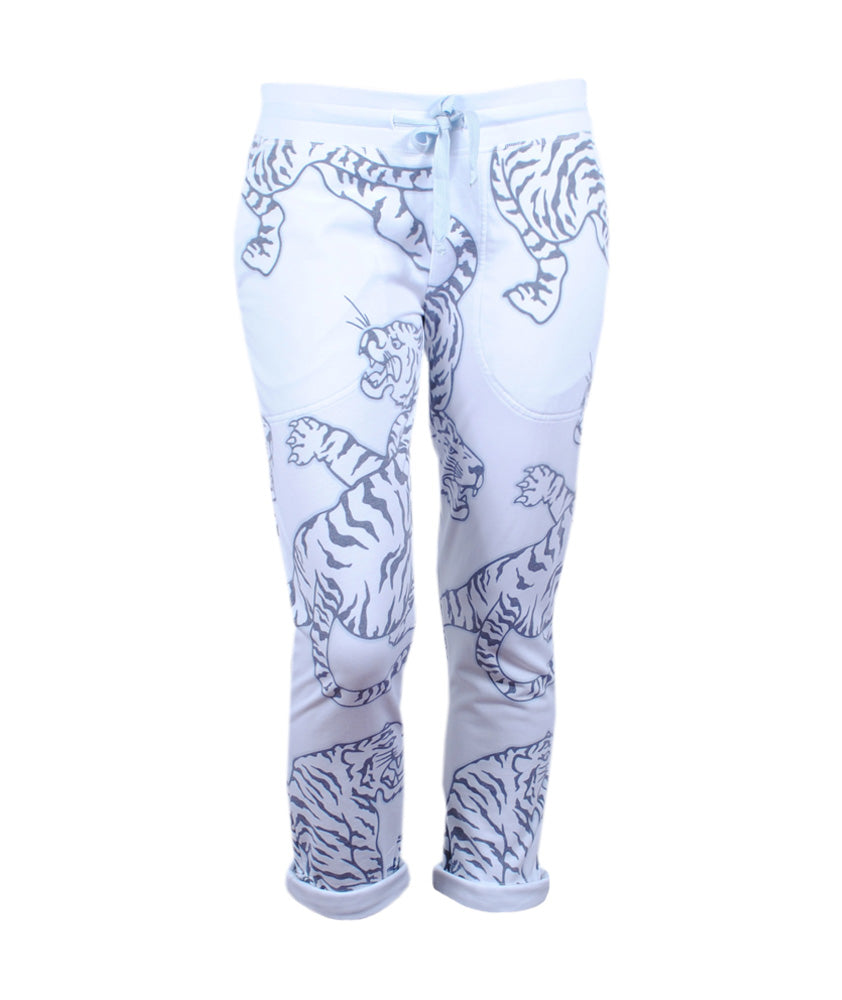 Hose Tigerprint | weiß