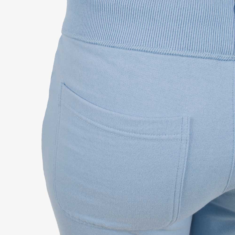 Hose Umschlag uni | hellblau