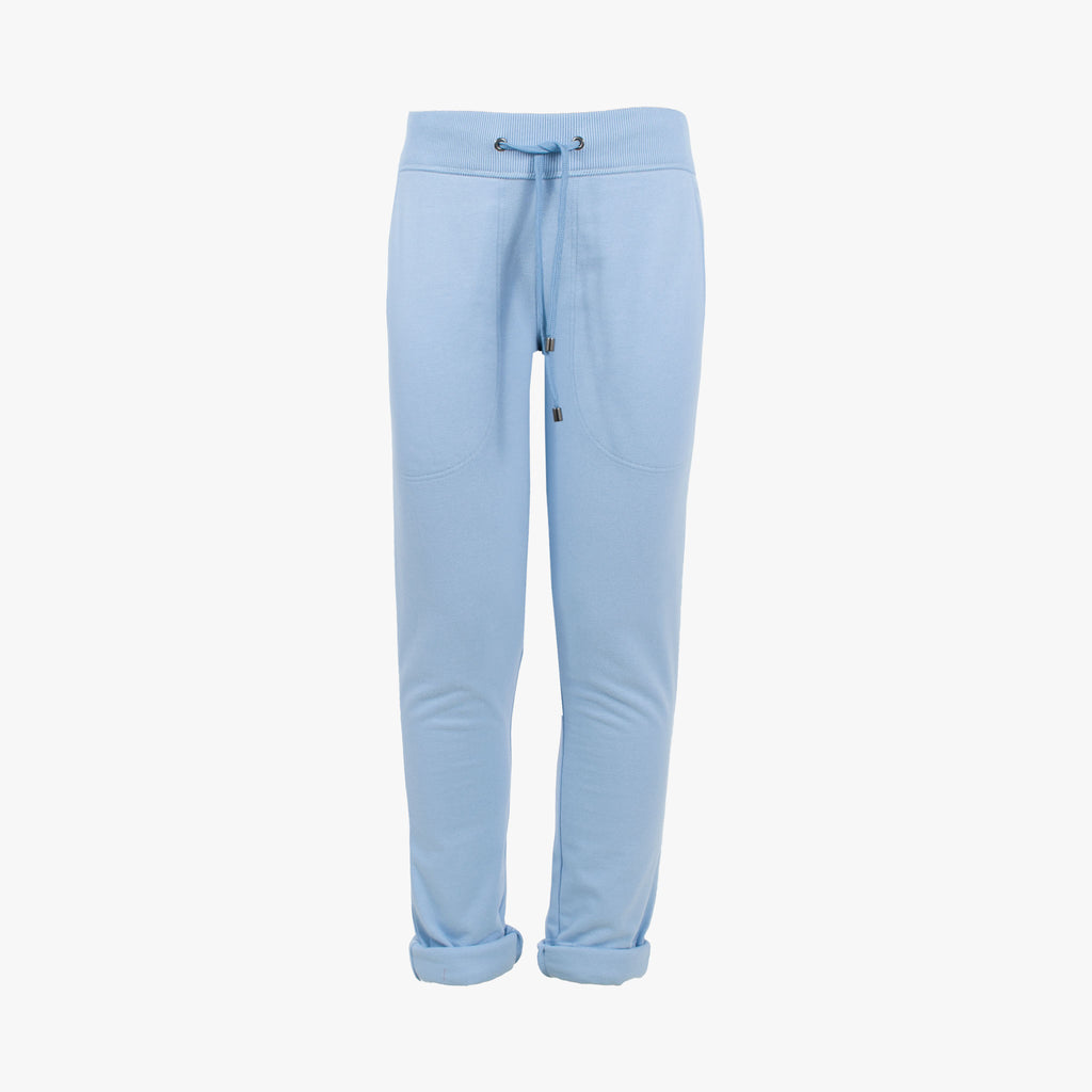 Hose Umschlag uni | hellblau