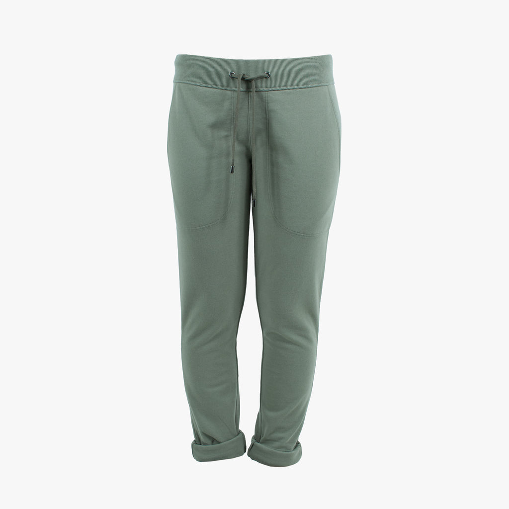 Hose Umschlag uni | khaki