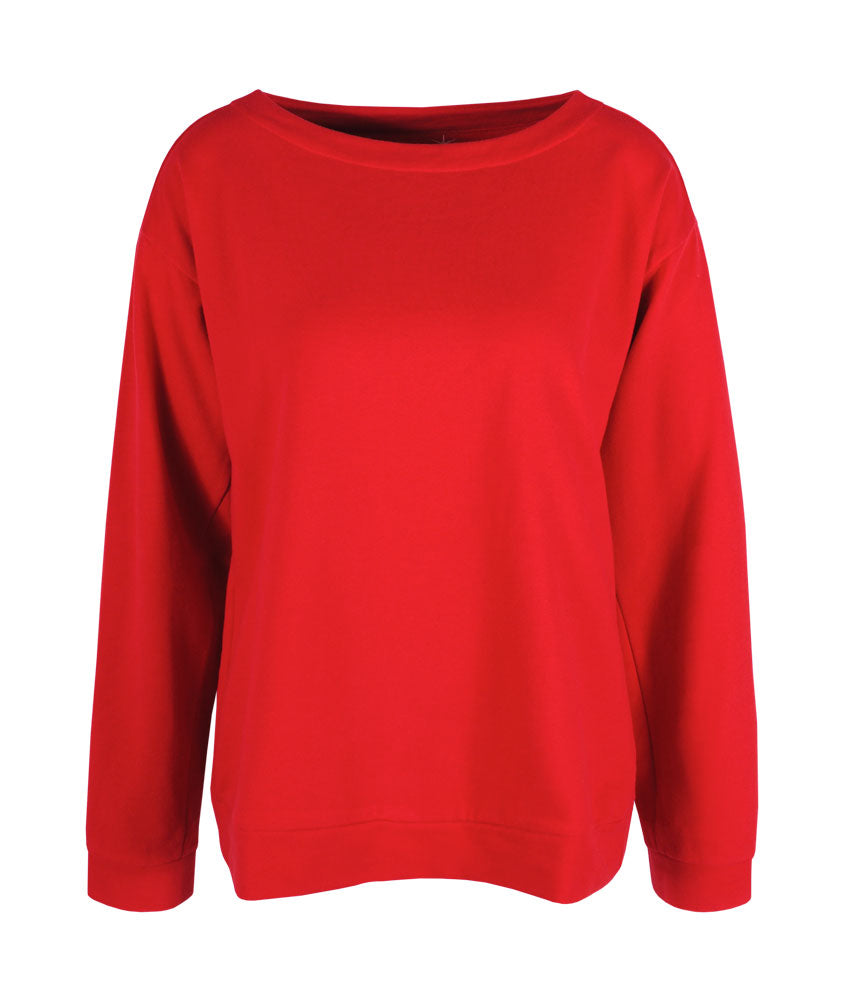 RH-Sweater Basic | rot