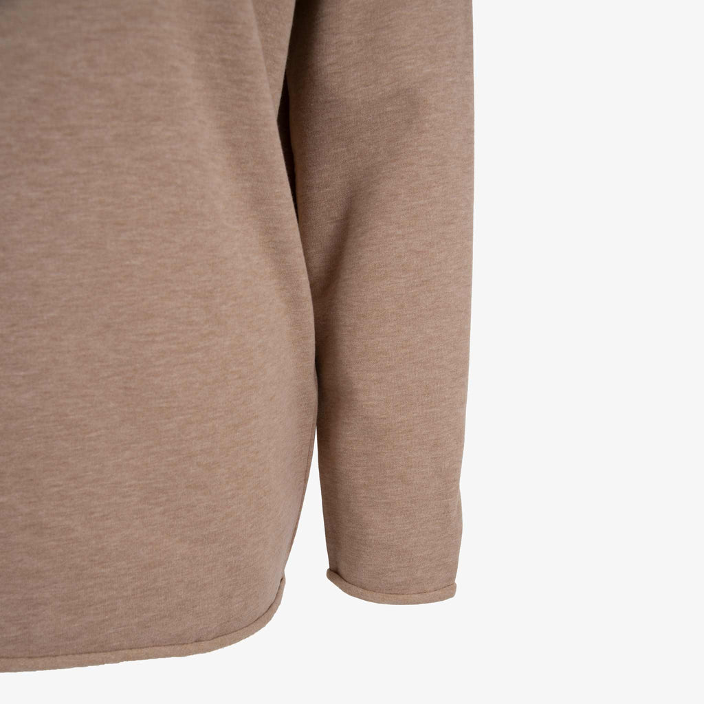 Juvia Sweater Basic | braunmelange