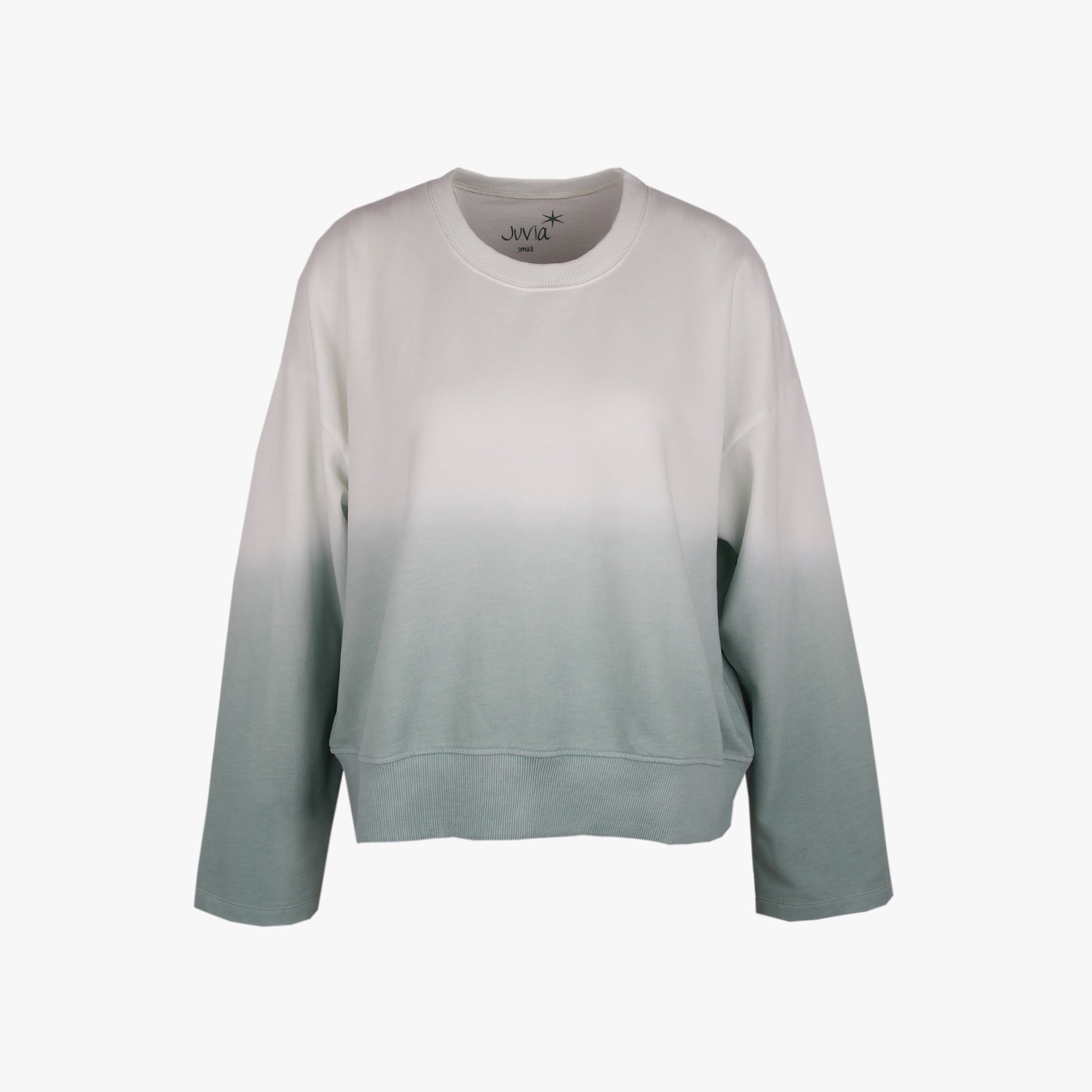 Juvia Sweater Farbverlauf | türkis