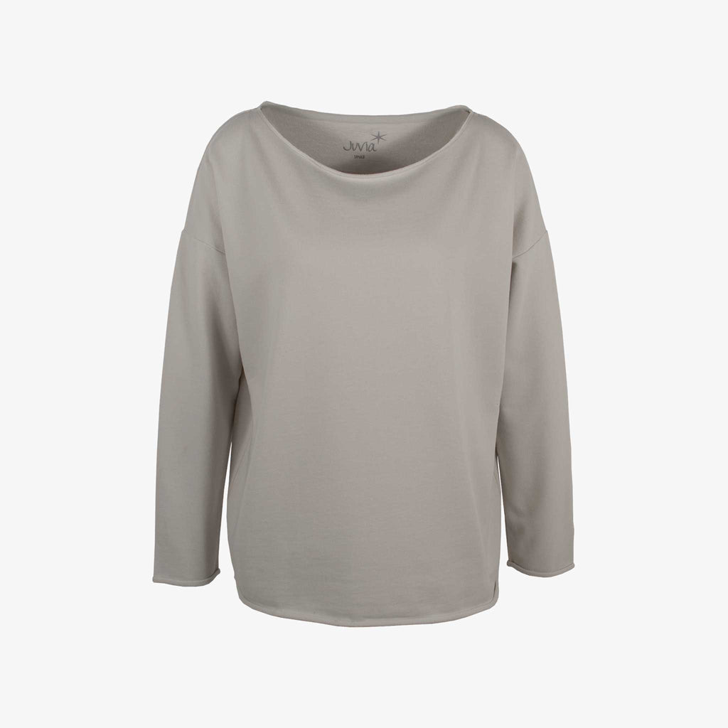Sweater Basic | hellgrau
