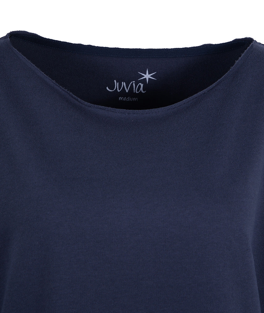 Sweatpulli uni | blau