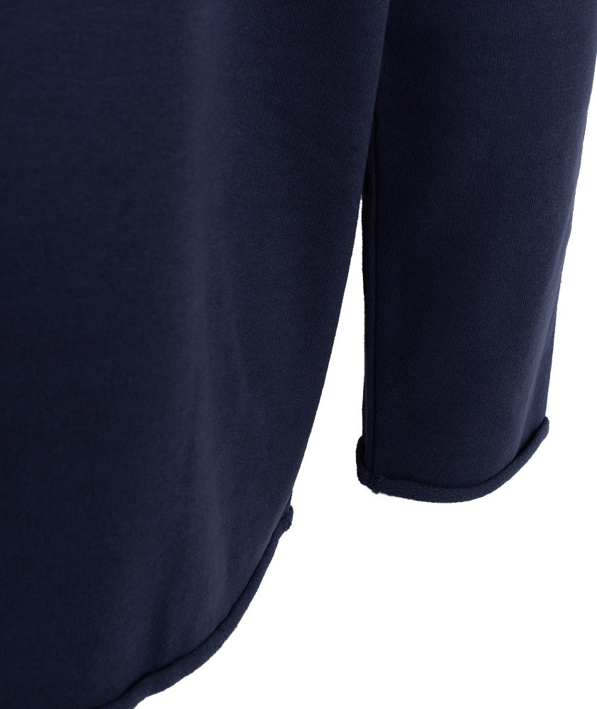Sweatpulli uni | blau