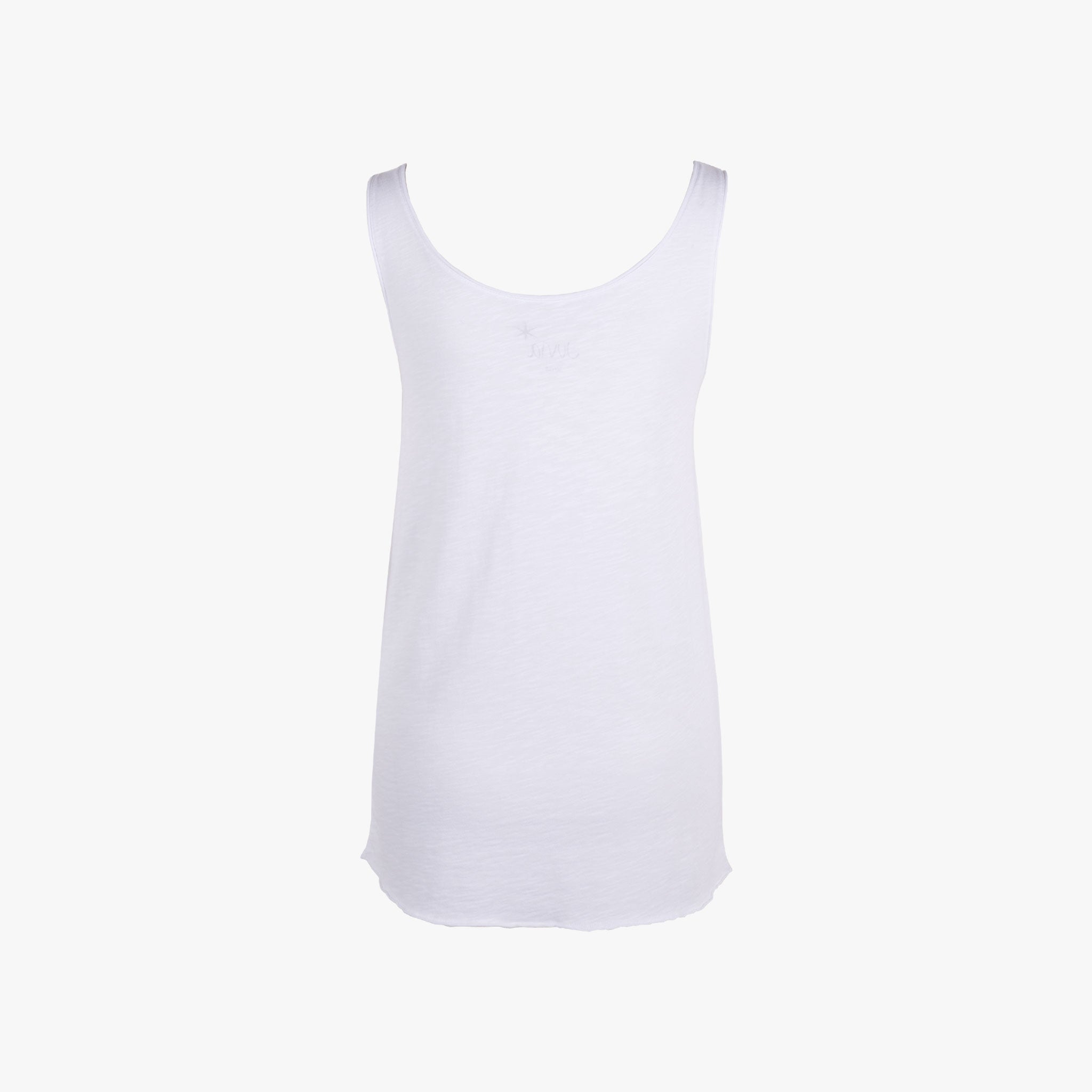 Juvia Top lang uni | weiß