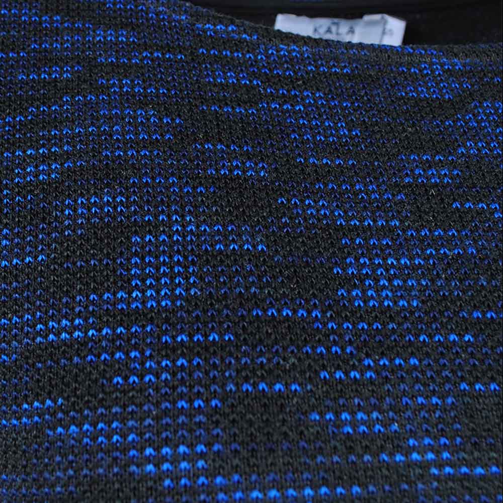 Jerseykleid 3/4 Arm (blau, XS) | blau