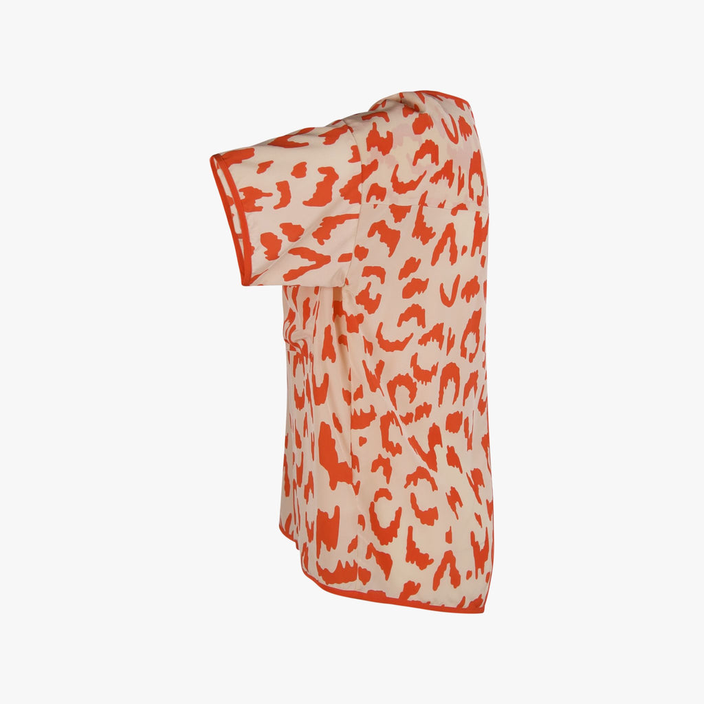 Kaos Blusenshirt Seide | orange