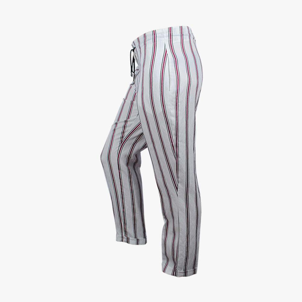 Hose Tunnelzug Streifen (creme, 32) | creme
