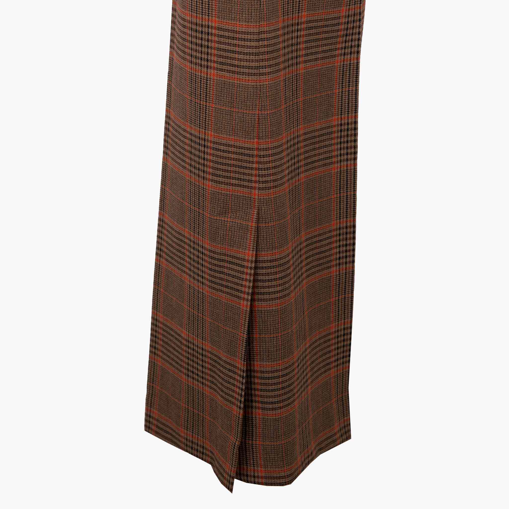 Kaos Hose weit Karo | camel