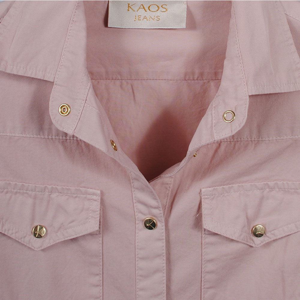 Kleid Twill o. Arm (rosa, XS) | rosa