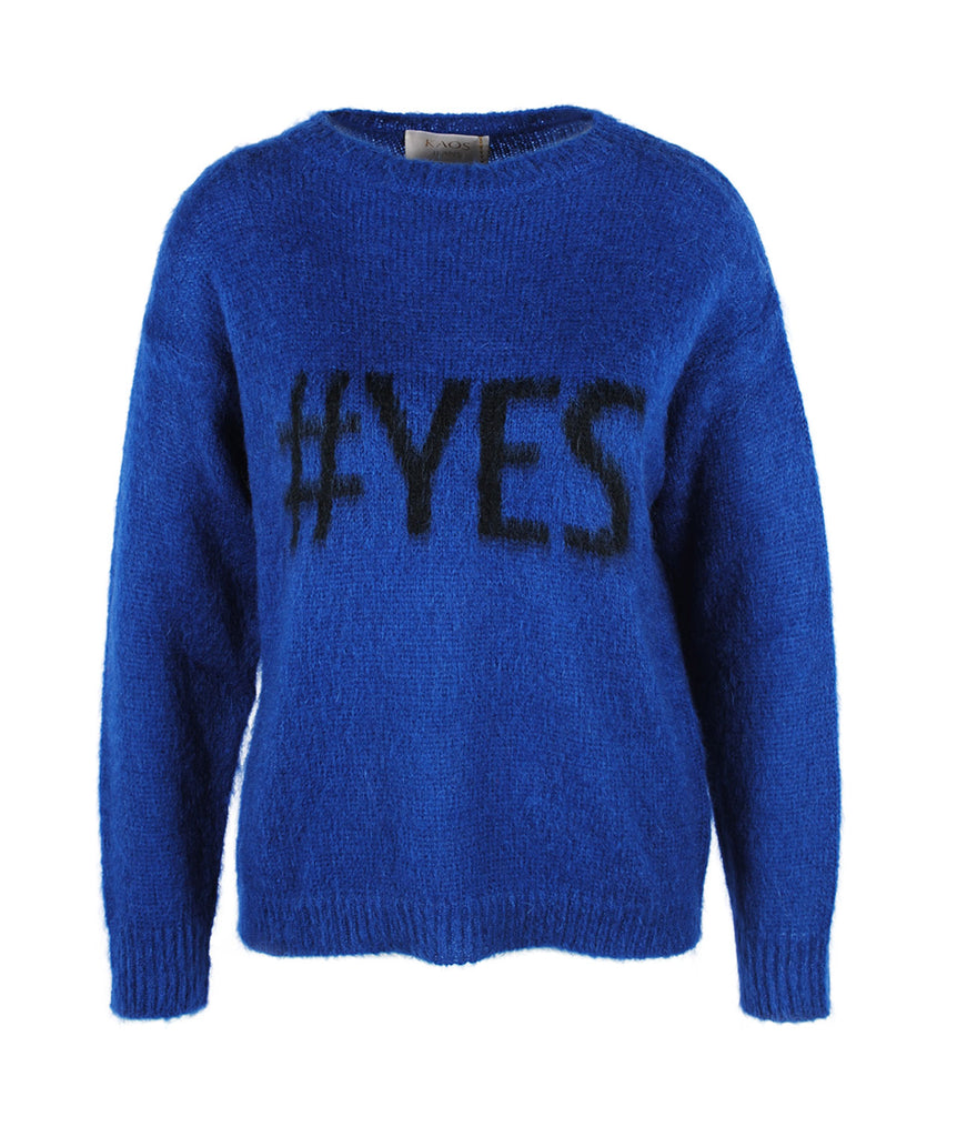 RH-Pulli #Yes | blau