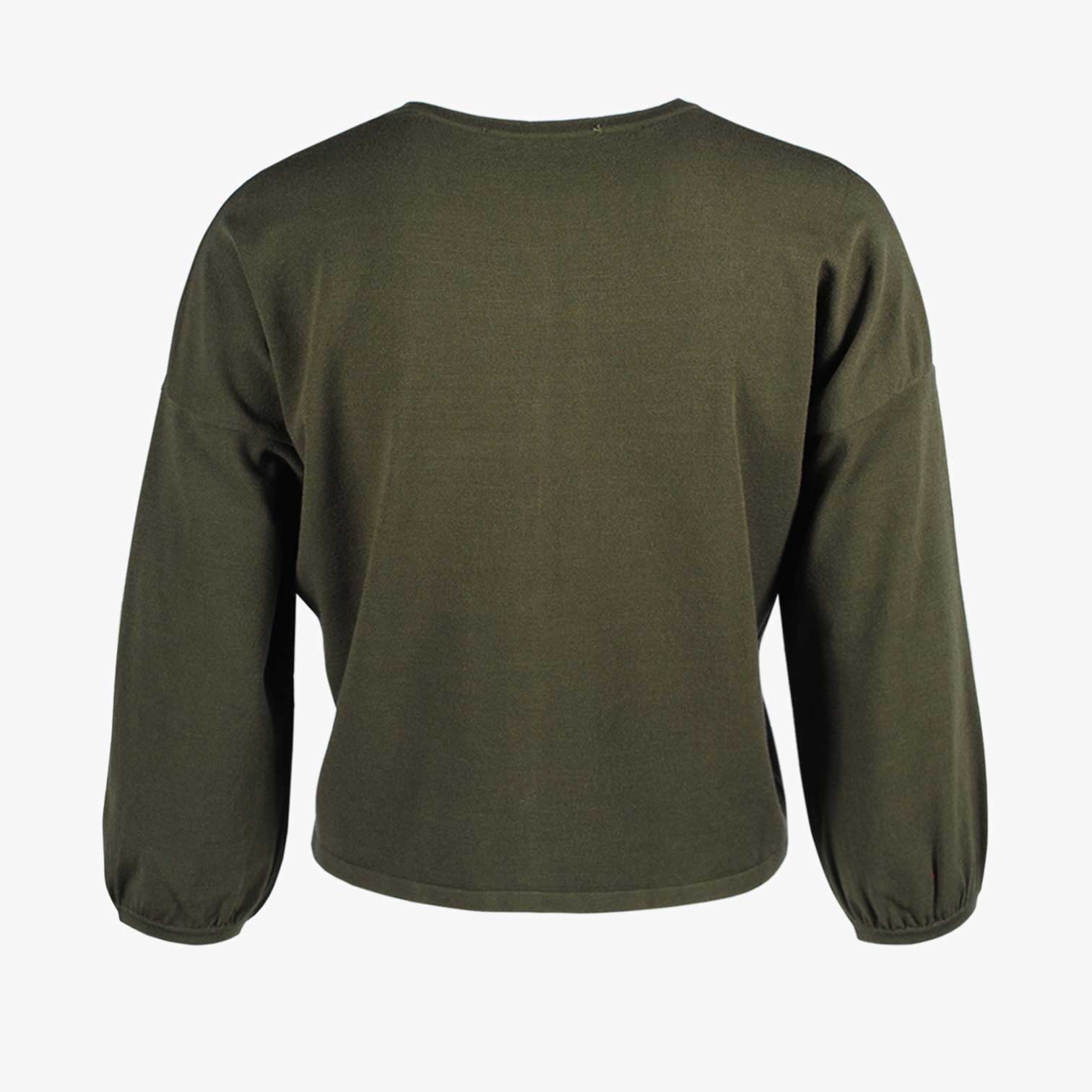 Strickjäckchen uni (oliv, XS) | oliv