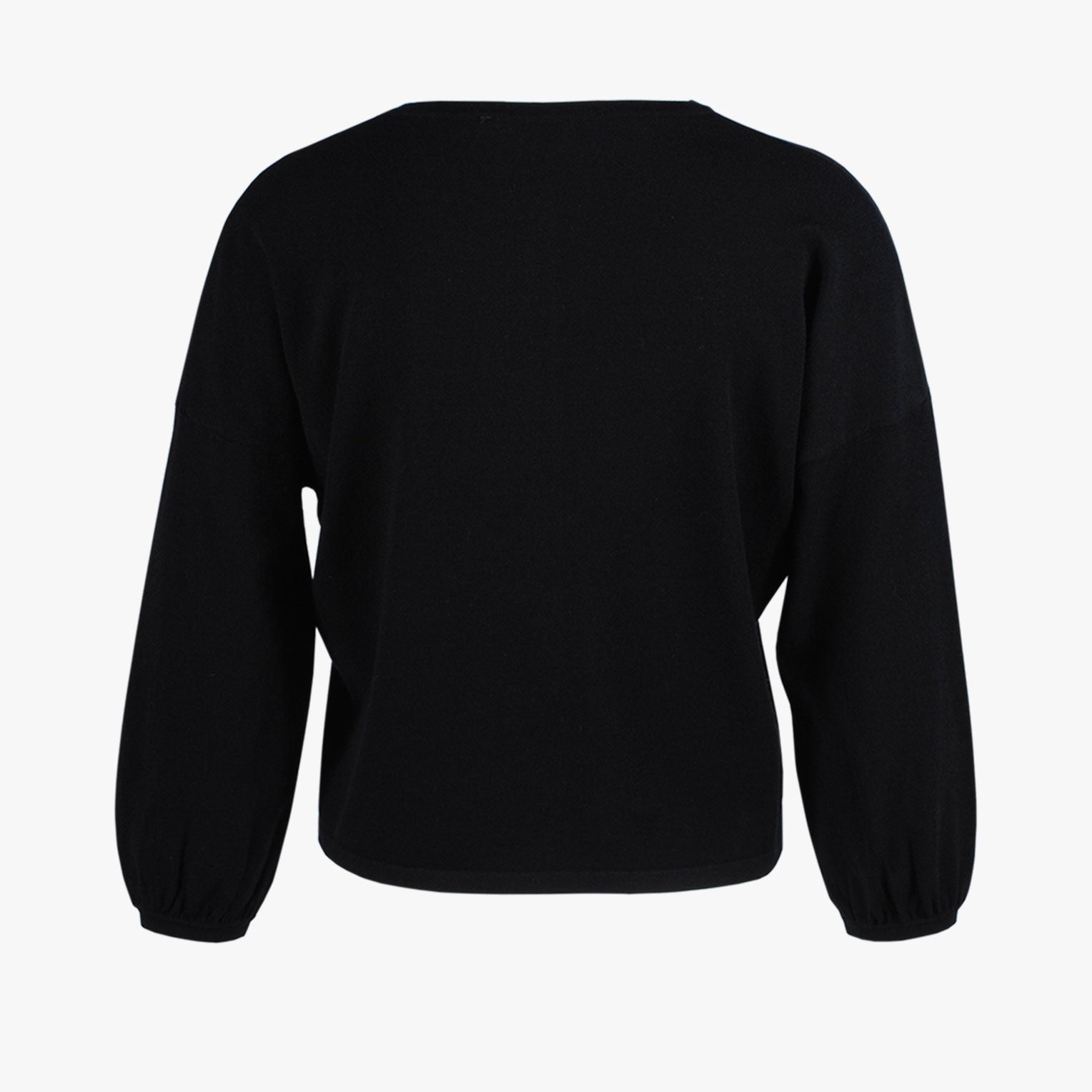 Strickjäckchen uni (schwarz, XS) | schwarz