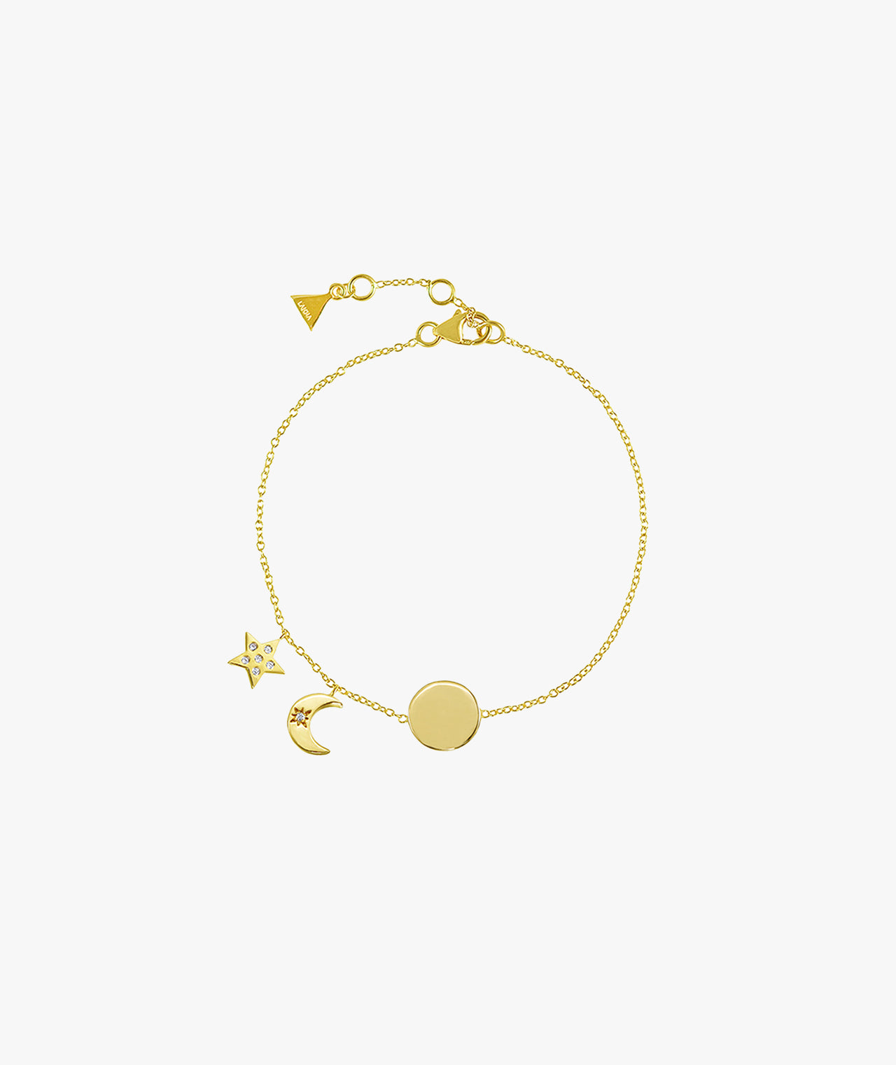 Lajoia Armband Moon+Star G | gold