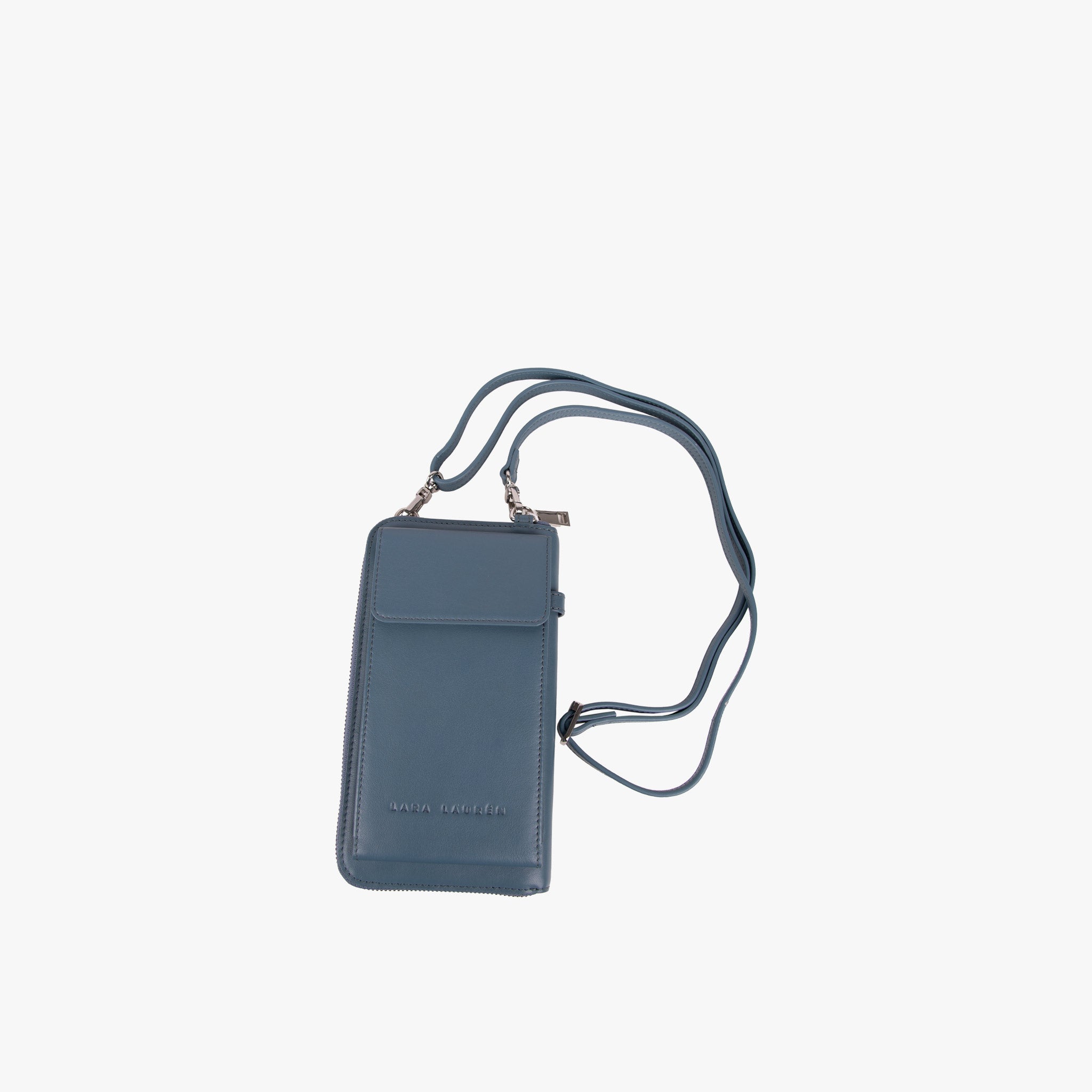 Lara Lauren City Wallet Nappa | blau