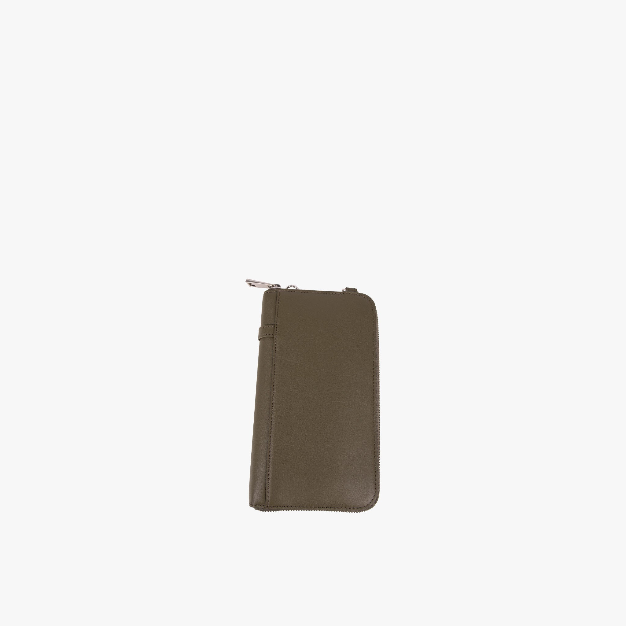 Lara Lauren City Wallet Nappa | dunkelgrün