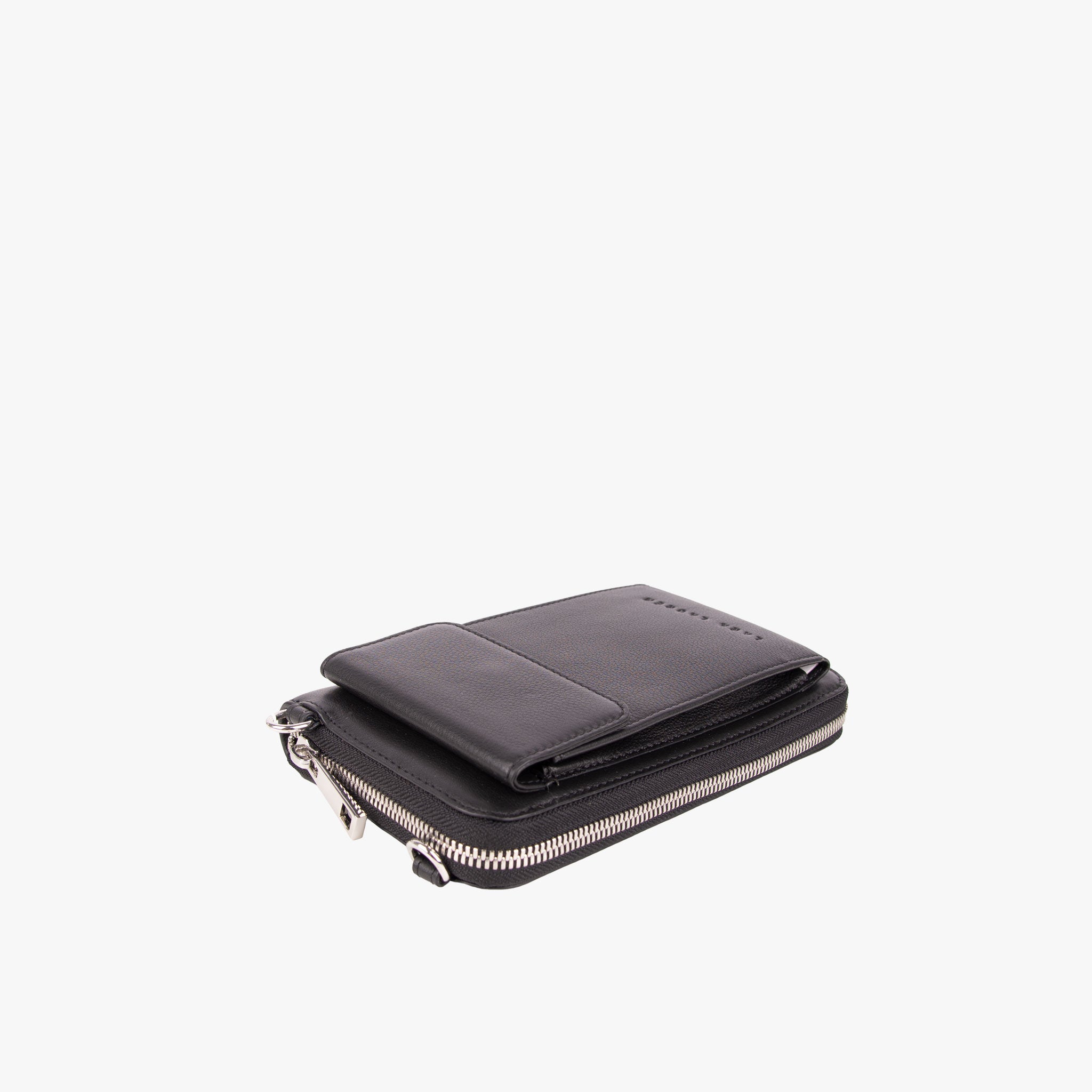 Lara Lauren City Wallet Nappa | schwarz