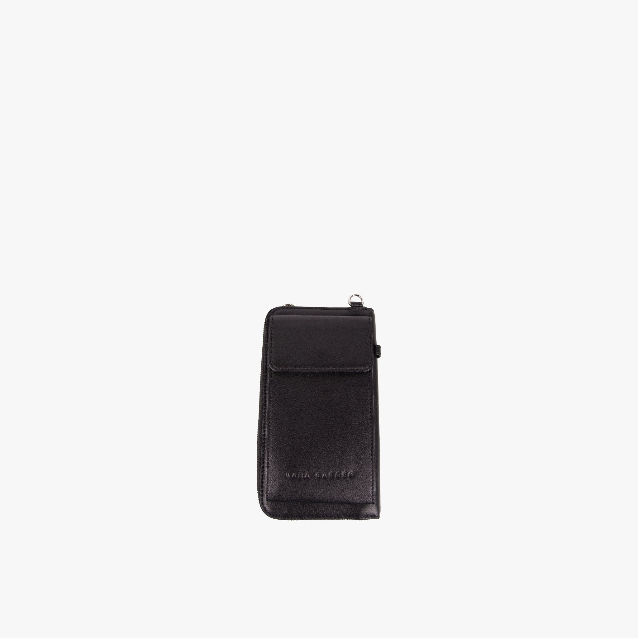 Lara Lauren City Wallet Nappa | schwarz