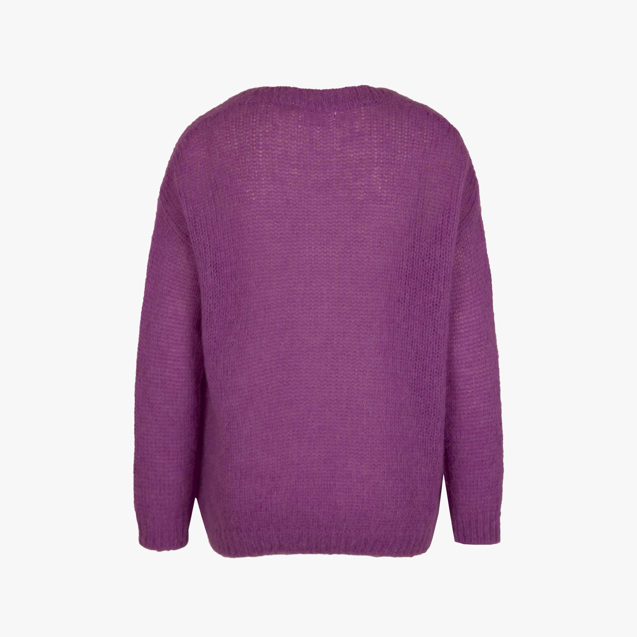 Les Tricots de Léa Pulli Marose | lila