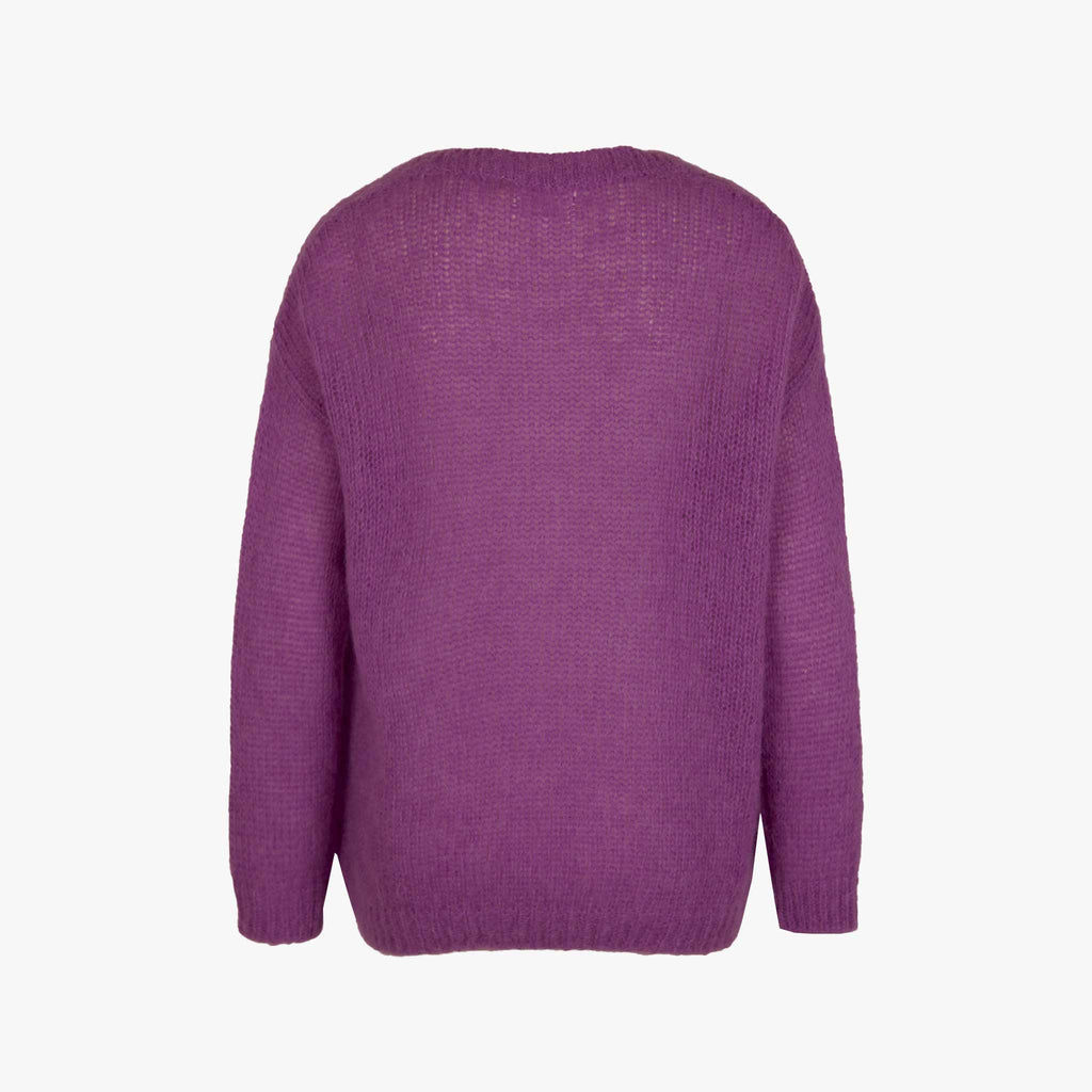 Les Tricots de Léa Pulli Marose | lila