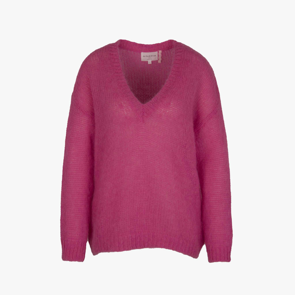 Les Tricots de Léa Pulli Marose | rose