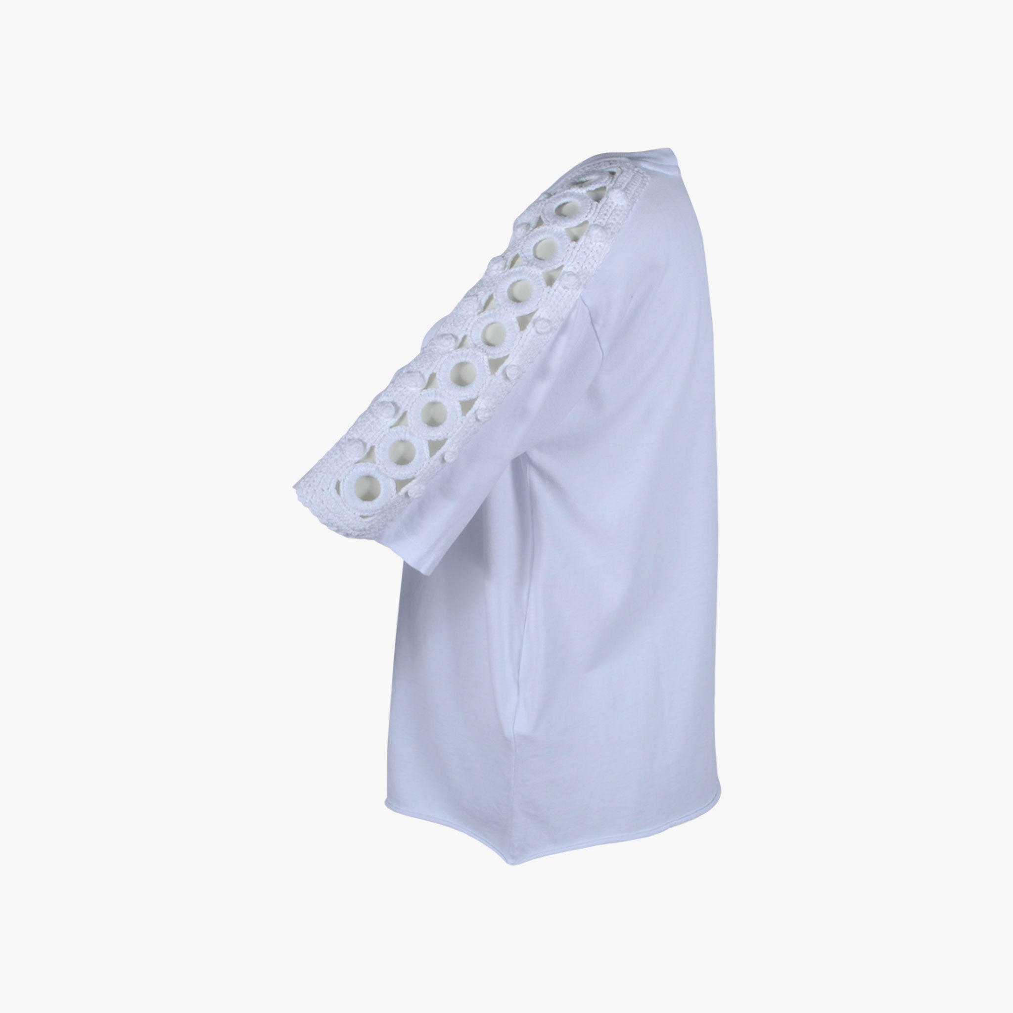 Shirt Boxy Brochet (weiß, XS) | weiß