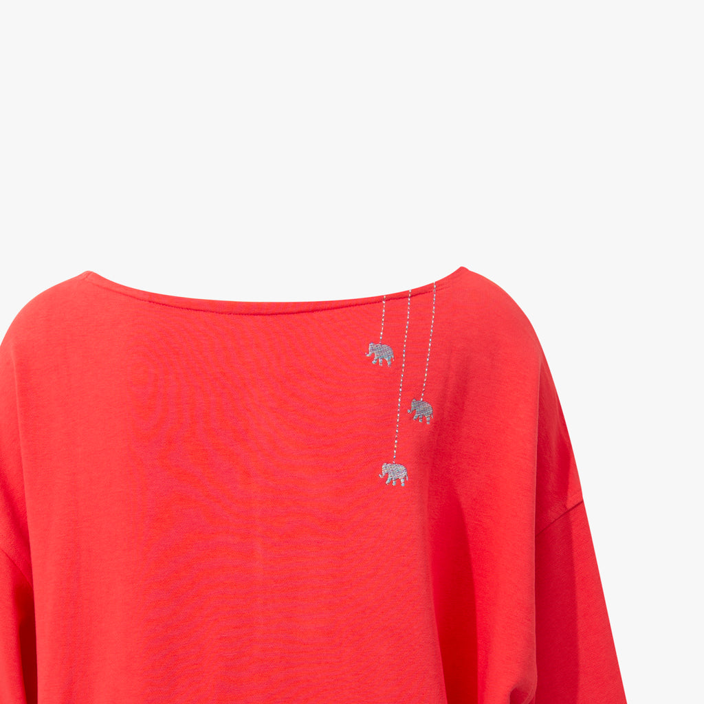 U-Sweatshirt String | erdbeer
