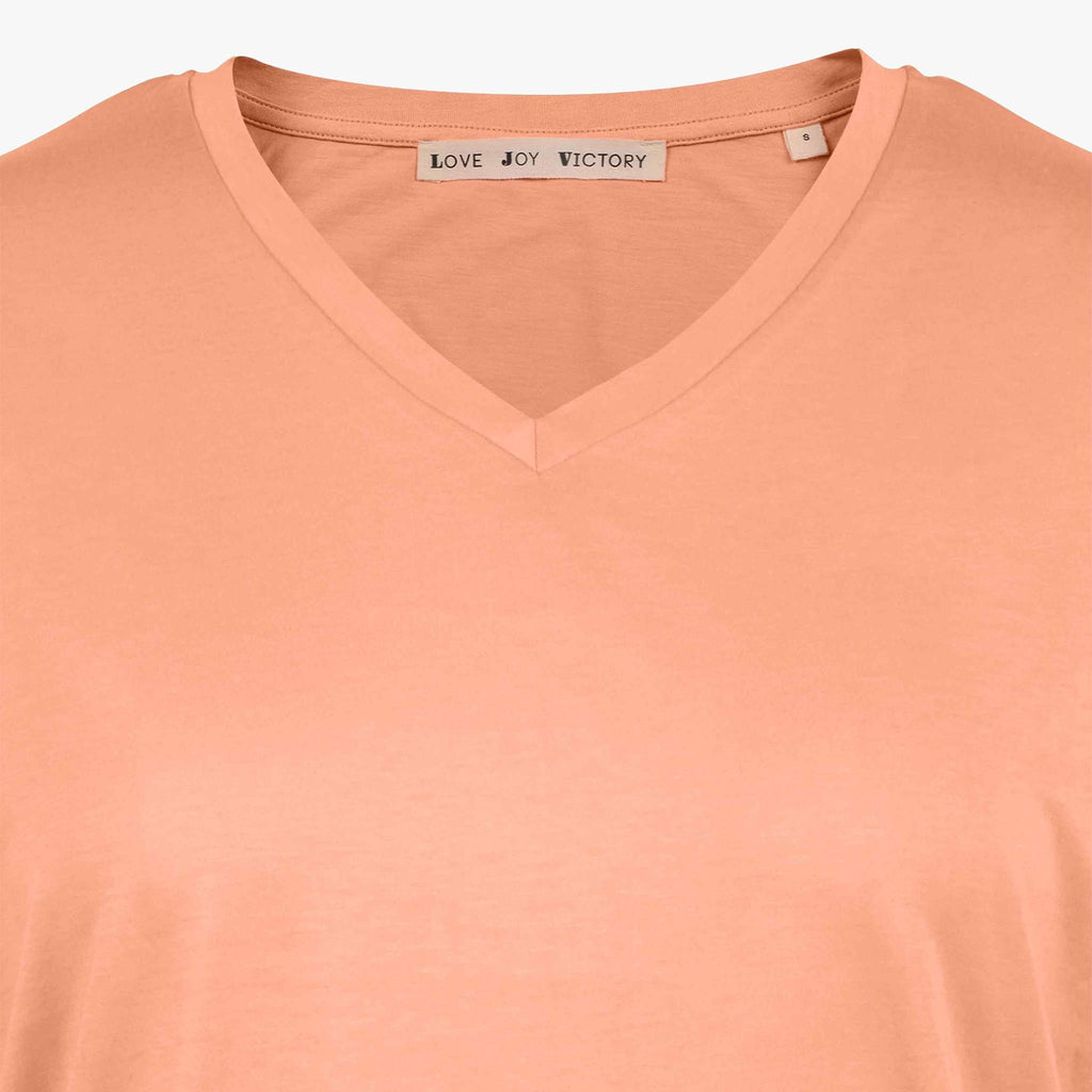 Love Joy Victory V-Boxyshirt | orange