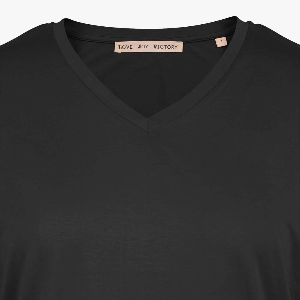 Love Joy Victory V-Boxyshirt | schwarz