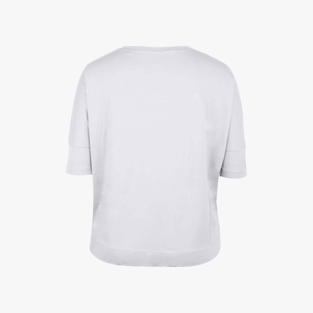 Love Joy Victory V-Boxyshirt | weiß