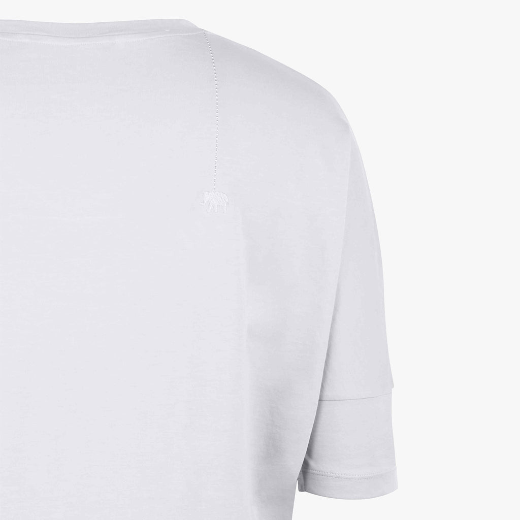 Love Joy Victory V-Boxyshirt | weiß