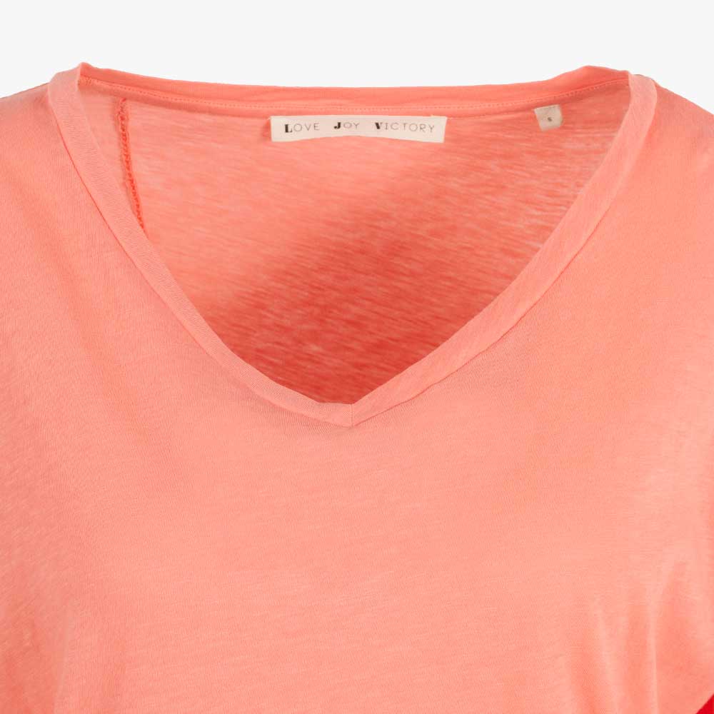 3/4 V-Boxyshirt | koralle