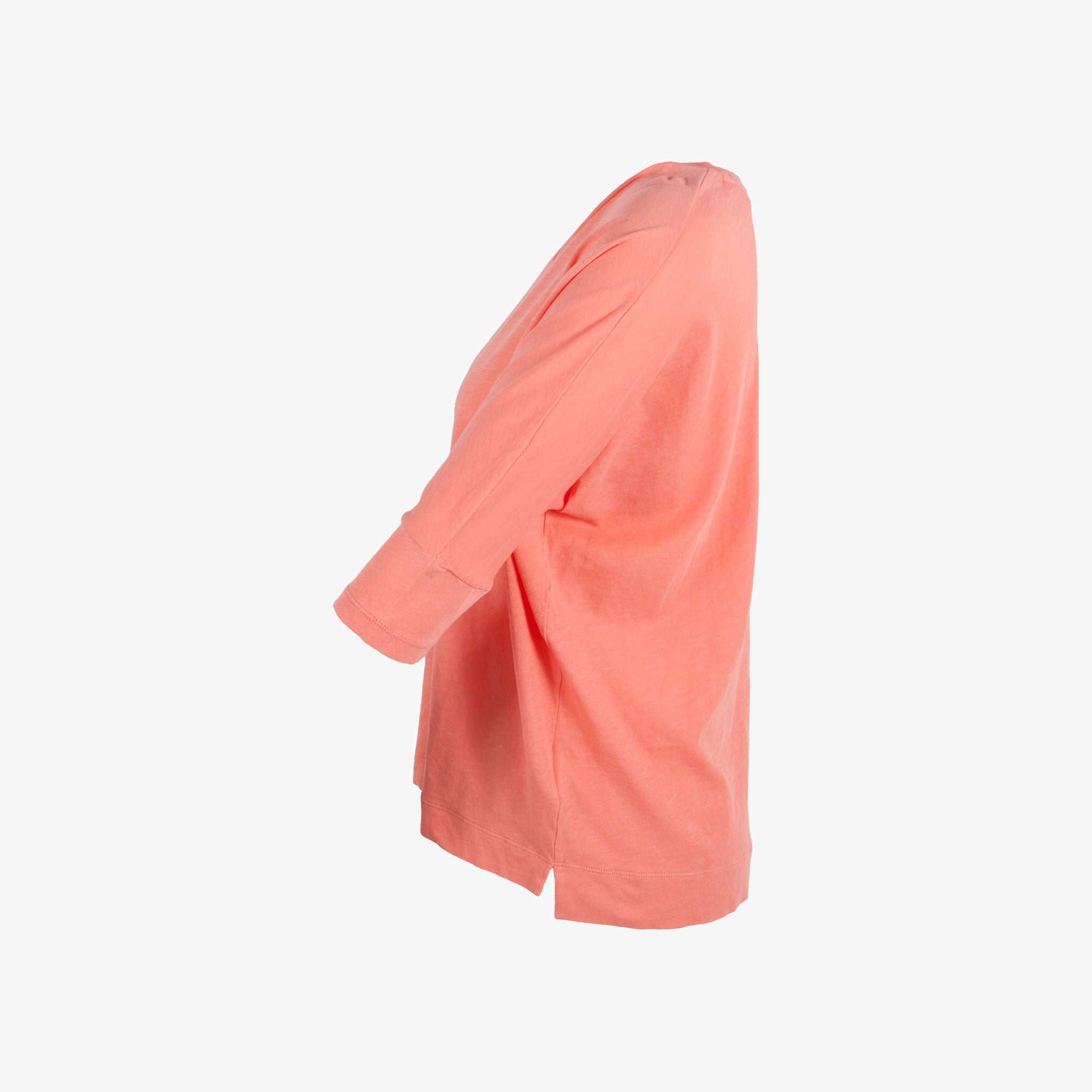 3/4 V-Boxyshirt | koralle