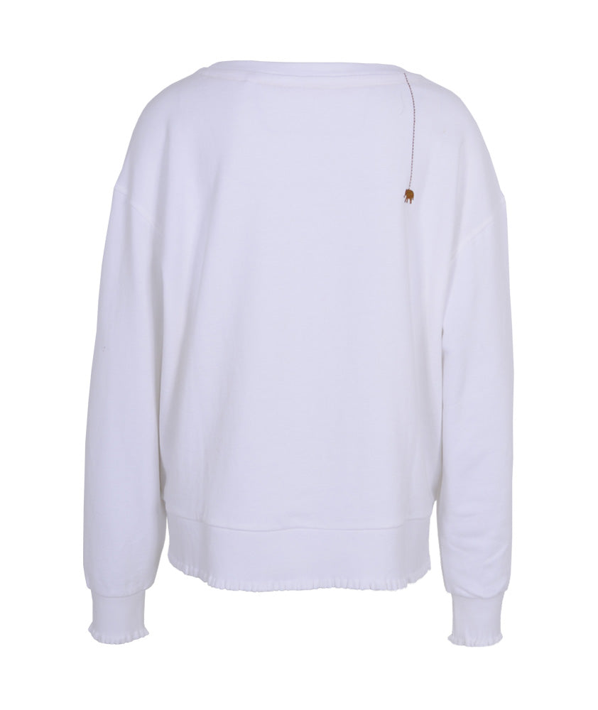 Sweatshirt Basic | weiß