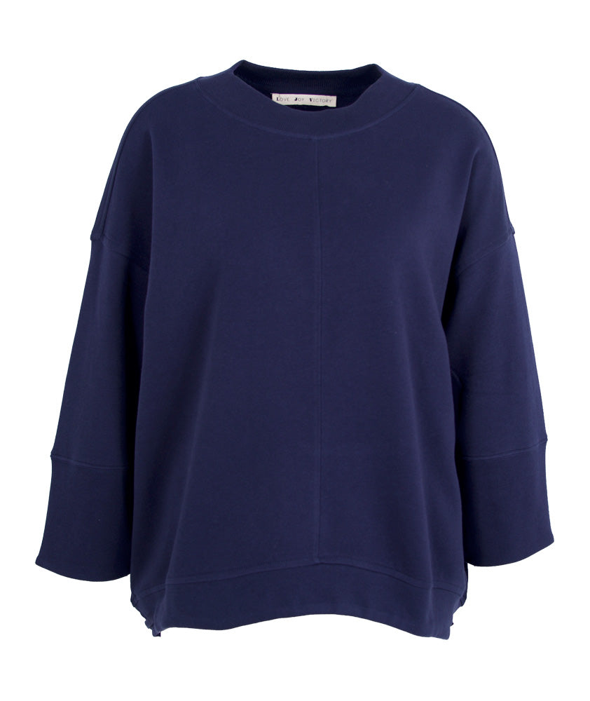 Sweatshirt Japanese Style | dunkelblau