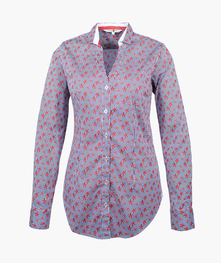 Bluse Sheila Seestern | blau