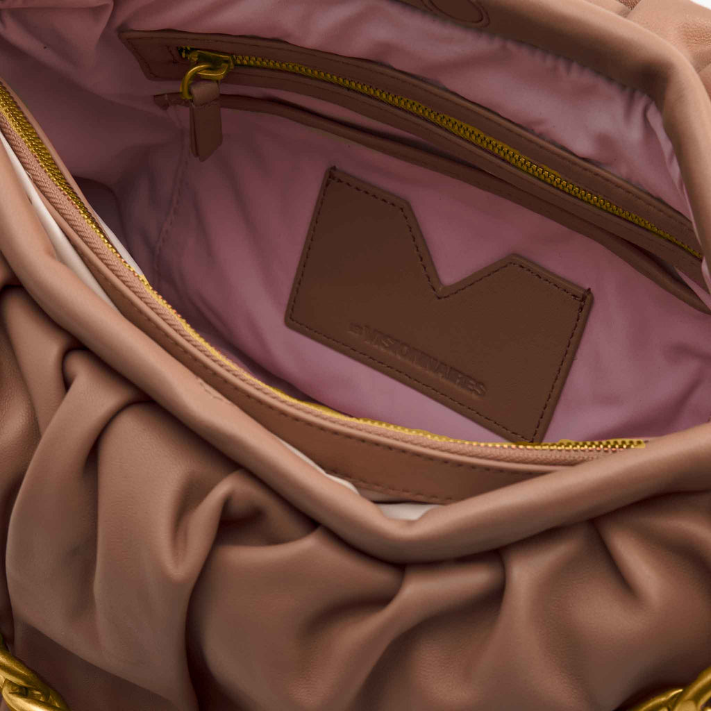 Les Visionnaires Tasche Emma | camel