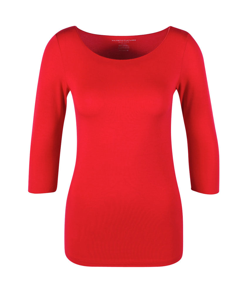 3/4 U-Shirt Adele | red